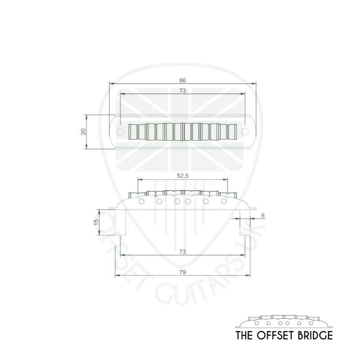 The Offset Bridge Nickel - 7.25